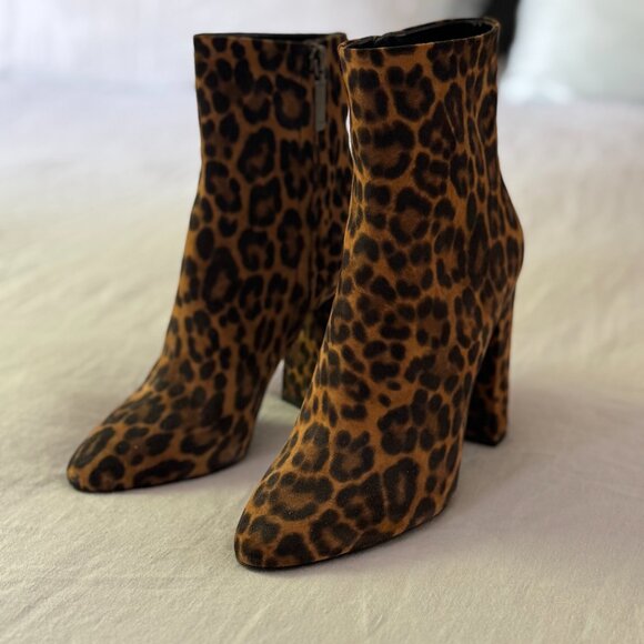 Saint Laurent Suede Ankle Boots - Picture 2 of 11